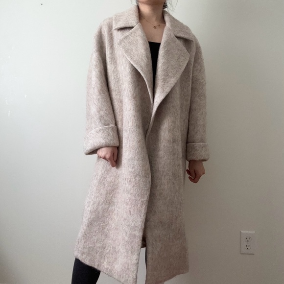 WOOL COAT - Picture 1 of 5